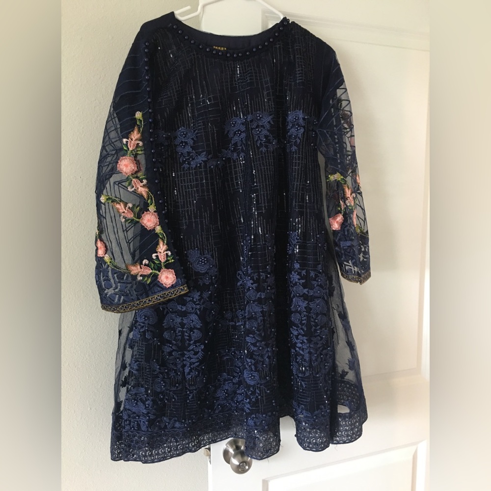 Blue Traditional Desi Dress